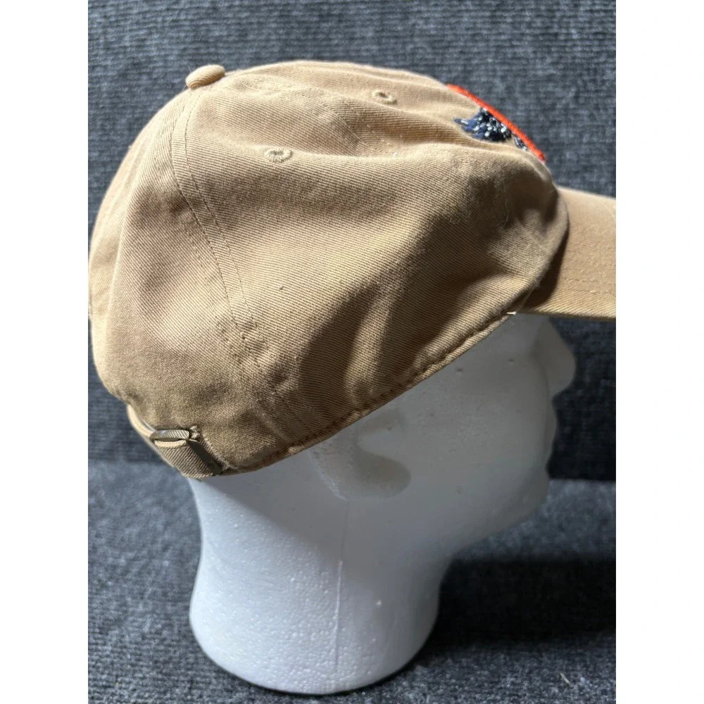 47 Brand Auburn Tigers Eagle Logo Khaki Adjustable Dad Hat OSFA‎ Mens Womens